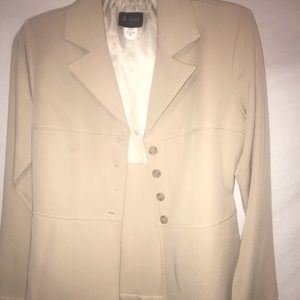 Women’s Professional Tan Suit Jacket